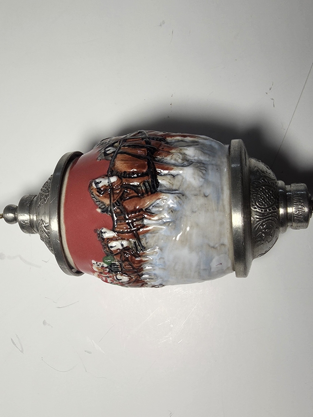 Vintage Budweiser 2005 Holiday Ornament (3.5')